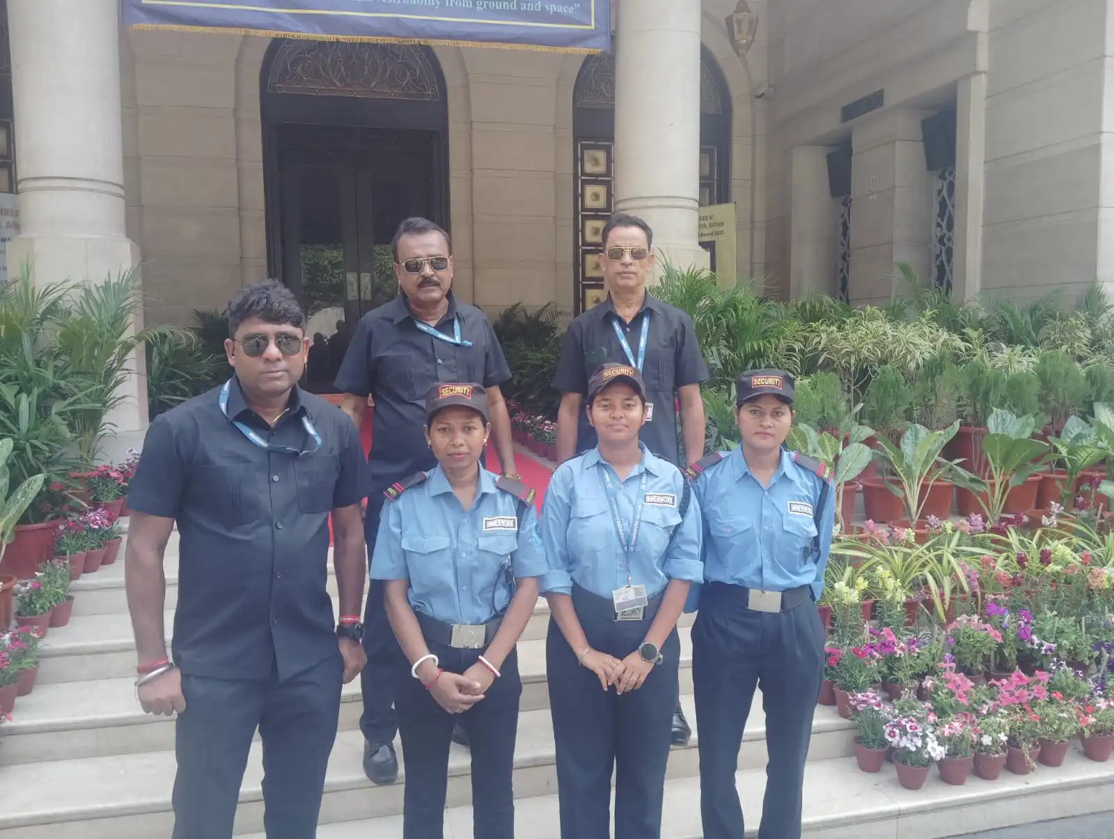 Innerwork security staff deployed on site